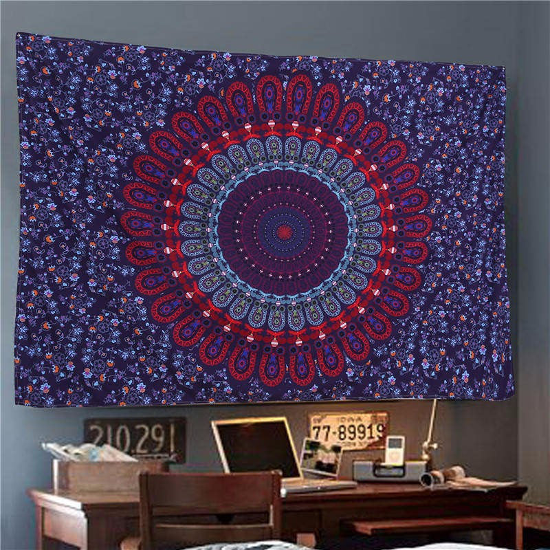 Bohemian Red & Blue Chakra